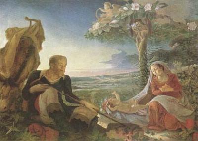 Philipp Otto Runge Rest on the Flight into Egypt (mk09)